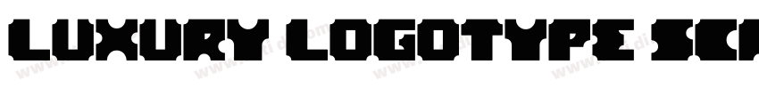 luxury logotype scri字体转换